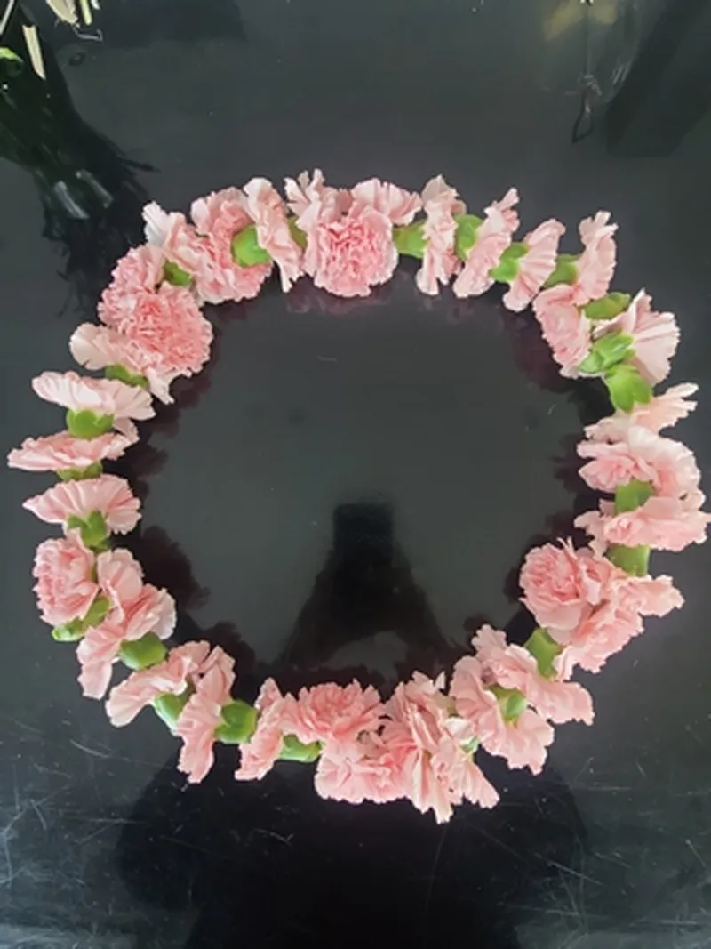 Carnation leis