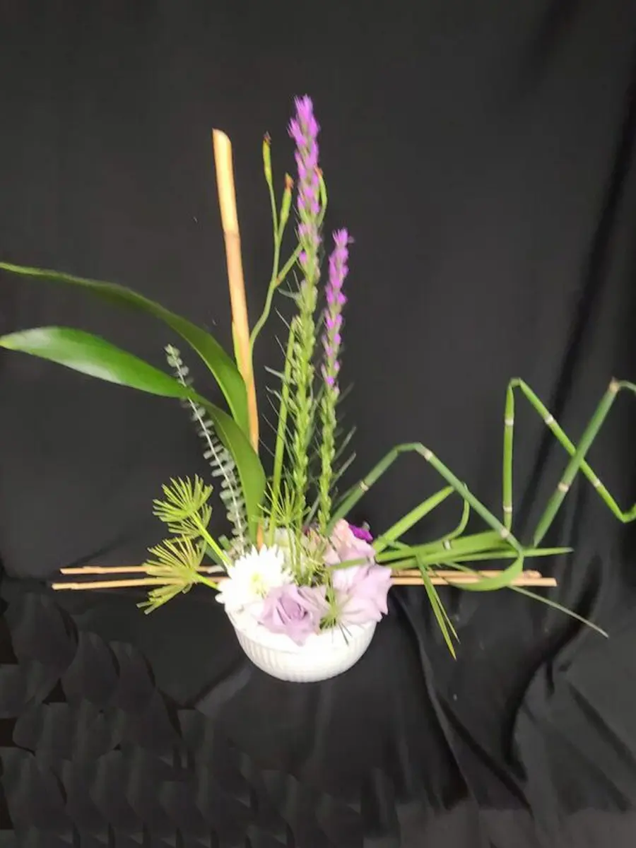 Colorful holiday wreath