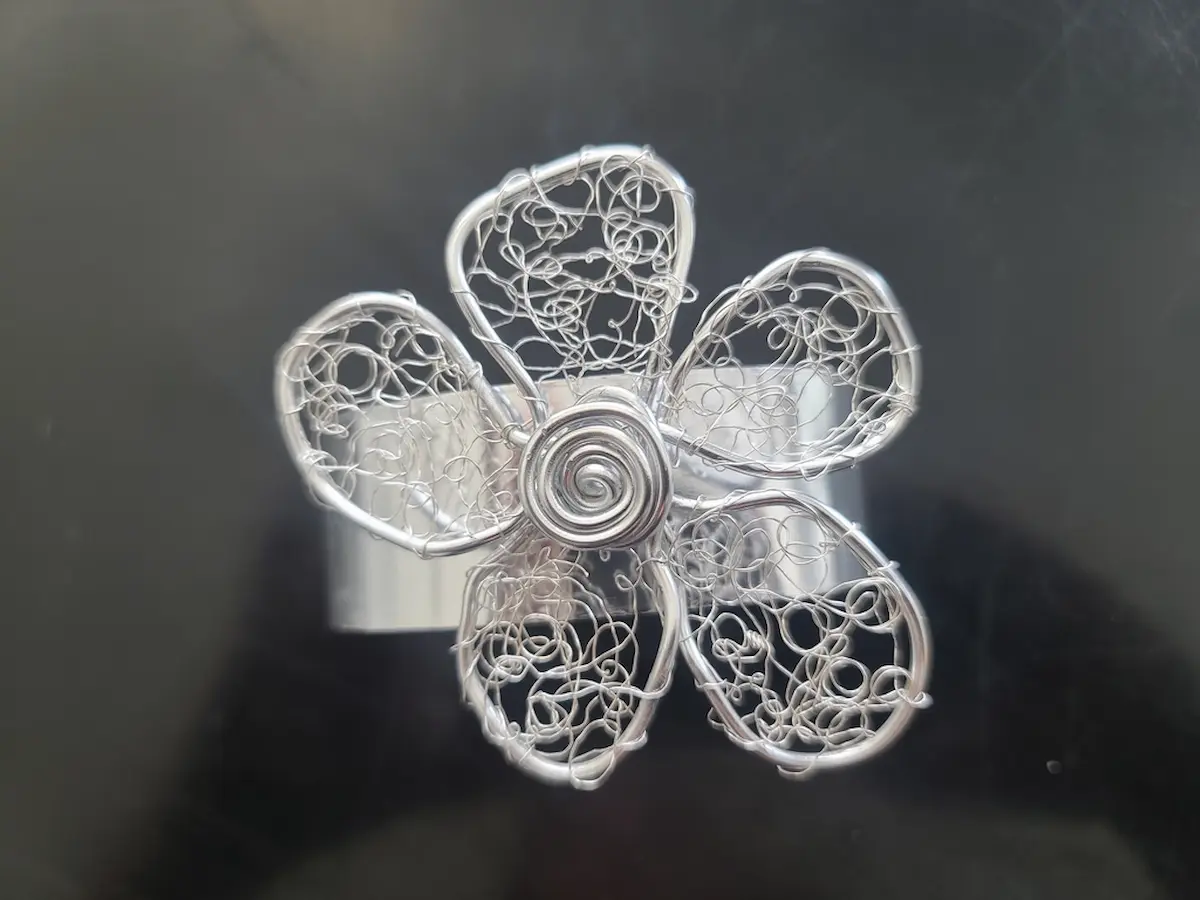 Colorful holiday wreath